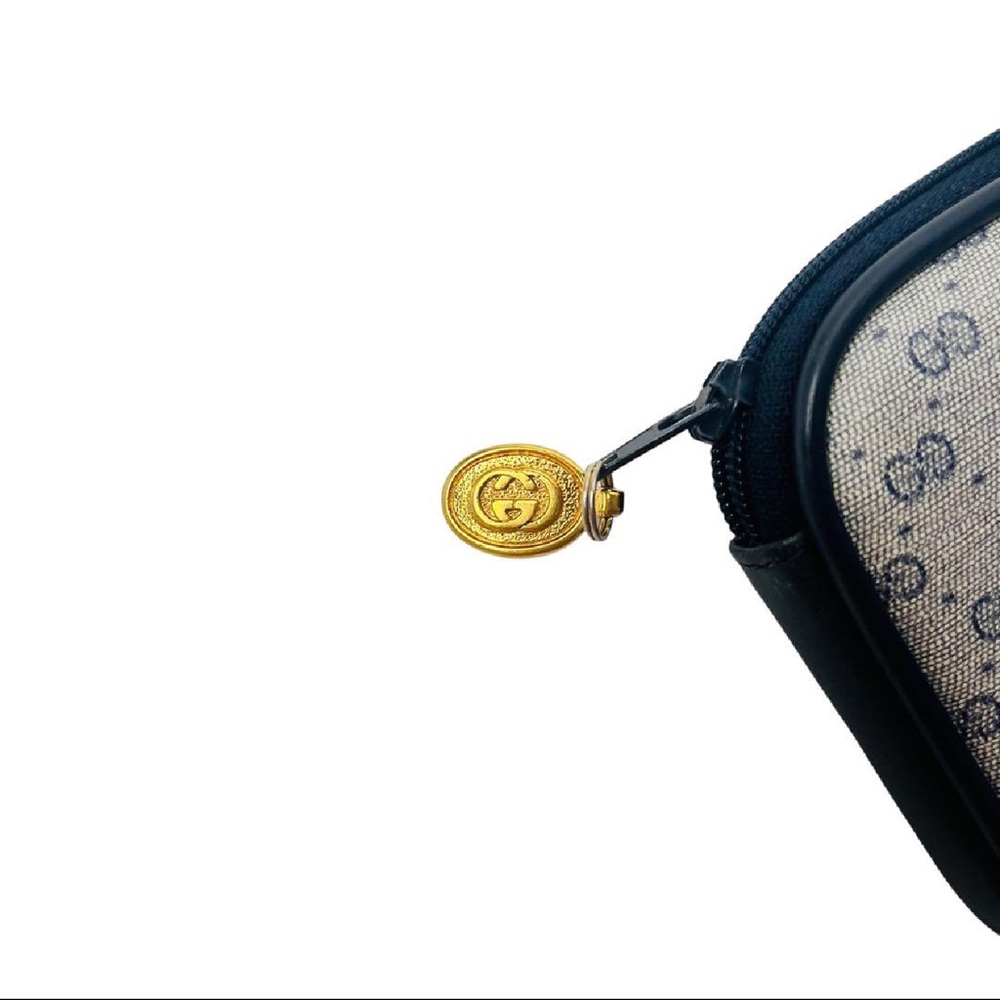 Gucci Vintage GG Supreme Monogram Canvas Clutch Wallet Pouch - Picture 6 of 11